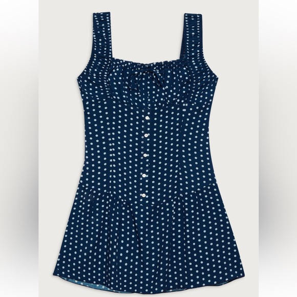 Christa Ruffle Mini Dress - Picture 2 of 7